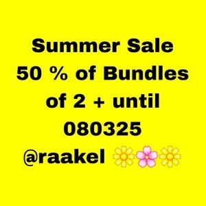 🌼 Summer Sale 🌼